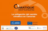 La mitigación del cambio climático en Canariasclimatique.itccanarias.org/files/Seminario/Fernando_Herrera... · sectores de producción de energía, generación eléctrica y refino