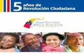 años de Revolución Ciudadana - planificacion.gob.ec · • La Constitución de la República del Ecuador y las 103 leyes aprobadas ... Estado en la renta petrolera. • Por la renegociación