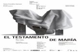 EL TESTAMENTO DE MARÍA - cdn.mcu.escdn.mcu.es/wp-content/uploads/2016/02/Dossier-El-testamento-de... · (Competición) Meliés de Plata a la ... Ciencias de cine de México. (Guión