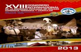 MENSAJE DE BIENVENIDA - congresos-medicos.comcongresos-medicos.com/docs/16567/PROGRAMA GENERAL 2013 Prelim 15 de... · departamento de Lambayeque, en la parte norte del Perú, ...