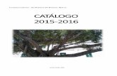 CATÁLOGO 2015-2016 - cmpr.educmpr.edu/wp-content/uploads/2013/09/CATÁLOGO-2015-2016.pdf · Metales y percusión JOSÉ ALICEA, Percusión LUIS F. FRED, Trombón** ROBERTO RAMÍREZ,