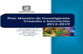 Plan Maestro de Investigación Creación e Innovación 2013-2019planmaestroinv.udistrital.edu.co/documentos/planesDoc/Plan Maestro... · En el caso colombiano, por ejemplo, el 10%