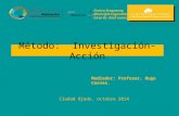 Método de Investigación-Acción · PPT file · Web view2014-11-09 · Los resultados se comprueban en la realidad. PROCEDIMIENTOS PARA UNA INVESTIGACION-ACCION 1.- La Observación