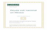 Deuda sub nacional en México - CAMARA DE DIPUTADOS · Documento de Trabajo núm. 106 ... entidades federativas e induzca y concierte con los particulares las acciones a realizar
