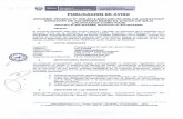 PUBLICACION DE AVISO - pejsib.gob.peweb).pdf · c. Copia del certificado de aprobación del Plan de Manejo de RAEE expedido por el MTC, PRODUCE o la autoridad competente para los
