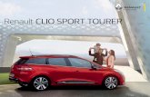 Renault CLIO SPORT TOURER - renaultrycauto.es · Motores económicos, placer de conducir Basados en la asociación de tecnologías innovadoras, algunas de las cuales derivan directamente
