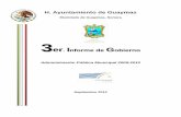 H. Ayuntamiento de Guaymasarchivos.guaymas.gob.mx/archivos/Secretaria/Diciembre/3er._Informe... · Informe de Gobierno 15 Campaña de limpieza en las playas de San Carlos tales como: