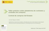 Presentación de PowerPoint - Servicio de PASserviciopas.umh.es/files/2017/06/Carmen_Noguero_Galilea-CENTRAL-DE... · para los contratos específicos. Siempre está abierto a la presentación