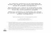 La reforma sanitaria en la Colombia de xx: aproximación ... · La reforma sanitaria en la Colombia de ... comparativa, Brasil, México y Colombia: 1980-2008, el cual ha sido realizado