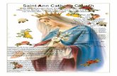 Saint Ann Catholic Church · sidad de nuestra parroquia para apreciar la cultura y dones de los demás ... responsabilidad como administradores cristianos de cuidar y cultivar ...