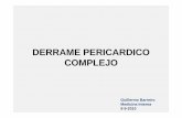 DERRAME PERICARDICO COMPLEJO - …extranet.hospitalcruces.com/doc/adjuntos/Pericardio 2003.pdf · •Evolución: – 2 ingresos en Unidad Coronaria: disnea, derrame pleural drcho.