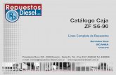 Catálogo Caja ZF S6-90 - Repuestos Diesel · catálogo caja zf s6-90. 9 . de cÄmb10 zf/zf gearbox '00 . 310 tomada de forga power take off '42 caixa de cÂmbio zf zf gearbox s6-90