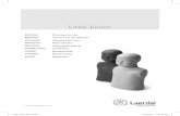 Little Junior - Laerdal Medicalcdn.laerdal.com/downloads/f874/DFU_Little_Junior-874.pdf · No es necesario una desinfección de rutina de todo el maniquí, pero se recomienda limpiar