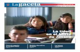 La UdeG en el Norte de Jalisco - gaceta.udg.mx · El proyecto pretende que los estudiantes de las licencia- turas en agronegocios, trabajo social, contaduría y adminis- tración,