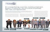 El coaching como instrumento para mejorar la productividad ...· Hertz Lourdes Lázaro directora de