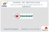 FONDO DE PROTECCIÓN Para las Cooperativas de Ahorro y ... · Llevar el registro de Sociedades Cooperativas de Ahorro y Préstamo.