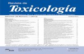 Revista Toxde icología - Asociación Española de ...rev.aetox.es/wp/wp-content/uploads/hemeroteca/vol30-1/revtox.30.1... · a tox e La Revista de Toxicología pretende ofrecer a