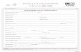 Educación Inicial EI-2 - seducoahuila.gob.mx · El cuestionario impreso sirve de apoyo para contestar el ... Encargados del banco de ... Escriba el número del personal de servicios