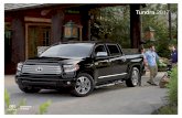 tundra eBrochure (Espańol) - New Cars, Trucks, SUVs ... · Así que cuando entras en la Toyota Tundra 2017, puedes contar con ella para que te dé la resistencia que esperas. Su