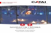 NAVIDAD EN LAPONIA - estaticos2.catai.es · Recogida en el Sokos Hotel Vaakuna y traslado hasta la base de las motos de nieve. Instrucciones sobre la conducción de las motos de nieve