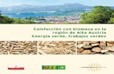 Calefacción con biomasa en la región de Alta Austria ... · Sistemas de calefacción con pélets Astillas de Madera ... La biomasa es un combustible sostenible y con emisio-nes