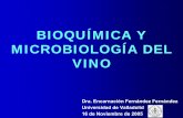 BIOQUÍMICA Y MICROBIOLOGÍA DEL VINO - geocities.ws · ESPECIES DE LEVADURAS PERJUDICIALES *Levaduras de la alteración *Levaduras de la vinificación, de especies más resistentes