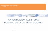 Dra.:María Isabel Nieto Fernández UCM · • La mayor parte del trabajo de examen detallado de textos la desarrollan las comisiones especializadas, que preparan los informes que