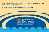 CARIES Y PERIODONTO - Consejería de Sanidad de Cantabriasaludcantabria.es/uploads/pdf/SBD libro encuesta.pdf · 5 La transferencia de las competencias en Sanidad a las Comunidades