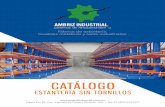 AMBRIZ INDUSTRIALambrizindustrial.com.mx/pdf/catalogo_1.pdf · Bancos y Mesas Taller Panel trasero metálico perforado para colocar ... Llegue a convertir100 ml de suelo de almacén