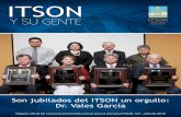 Son jubilados del ITSON un orgullo: Dr. Vales García · Semana de Posgrado en Guaymas 74 ... Alicia Galván Parra y Marlene Rojas Borboa. De la misma forma el título “Aportes