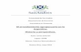 El arrendamiento agropecuario en la Argentina. Historia y ...repositorio.udesa.edu.ar/jspui/bitstream/10908/11817/1/[P][W] T. L... · 2. El estancamiento: del modelo agroexportador