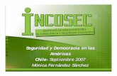 Seguridad y Democracia en las Américas Chile- Septiembre ...pdba.georgetown.edu/Security/referencematerials/Seminarioflacso/... · Obtener, registrar, evaluar, analizar, integrar,