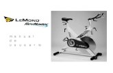 manual de ususario - lemondfitness.com · La bicicleta de ejercicio LeMond RevMaster tiene una garantía en el cuadro por cinco años, ... Ensamblaje de la almohadilla de freno ...