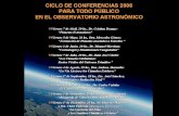 Planetas Extrasolares - OAC – Sitio web del Observatorio … · 1 U.A. = distancia Tierra-Sol a. estrella planeta ELEMENTOS ORBITALES: e = excentricidad • Medida de la elipticidad