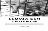 LLUVIA SIN TRUENOS - Iniciativa Animalista final de los años setenta y ochenta se caracterizaron por la aparición del movimiento de los derechos animales, que “conservaba el interés