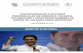 MONITOR ELECTORAL - centrogilbertobosques.senado.gob.mxcentrogilbertobosques.senado.gob.mx/docs/ME_EleccionesHonduras... · 2 MONITOR ELECTORAL Antecedentes1 Desde el golpe de estado