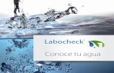 Conoce tu agua - Analisis del agua | laboratorio analisis agua · Disfruta de tu baño Check Piscina El agua de una piscina, está inevitablemente sujeta a contaminación y a degradación
