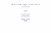 AMAZONAS EN LAS INDIAS - Université d'Ottawaaix1.uottawa.ca/~jmruano/amazonasindias.pdf · espaldas, y contra ellas españoles bizarros, entre los cuales salen Francisco Caravajal