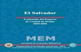 Evaluación del Progreso de Control de Drogas 2005-2006 Salvador - Fourth... · El informe de seguimiento sobre el progreso de la implementacio´n ... El paı´s informa que a partir