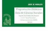 Programación Didáctica Área de Ciencias Socialesceipsp.es/wp-content/uploads/ProgDidactica-2oCiclo-C.Sociales.pdf · PROGRAMACIÓN DIDÁCTICA DEL ÁREA DE CIENCIAS SOCIALES PARA