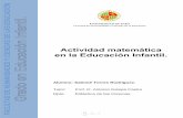 Actividad matemática en la Educación Infantiltauja.ujaen.es/bitstream/10953.1/1252/1/TFG_TorresRodríguez,Salome... · Facultad de Humanidades y Ciencias de la Educación Actividad
