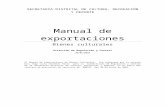 Manual de exportaciones - Secretaría de Cultura, …culturarecreacionydeporte.gov.co/portal/sites/default... · Web viewLa solicitud es evaluada por el Grupo de Bienes Culturales