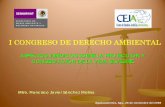 I CONGRESO DE DERECHO AMBIENTAL - ceja.org.mx · de México de flora y fauna silvestres-Categorías de riesgo y especificaciones para su inclusión, exclusión o cambio-Lista de especies