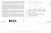 PDF2D - Universidad Veracruzana · LA CONSTRUCCIÓN DE ITINERARIOS DE INSERCIÓN LABORAL ... de la modernidad líquida las han transformado. Es cierto que cada pensador que aborda