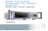 R&S FSVA/FSV Analizador de señal y espectro Guía de ... · Instrucciones de seguridad elementales 1171.0000.92 - 08 Hoja 4 Palabras de señal y su significado En la documentación