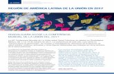 REGIÓN DE AMÉRICA LATINA DE LA UNIÓN EN 2017 · diagnóstico y al tratamiento de la tuberculosis serán un elemento clave si queremos acelerar el progreso hacia el ... República