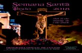 Programa Mano Semana Santa Toledo 2018 · 23 Cofradía de Penitencia del Santo Cristo del Amor. ... el profundo perfume del incienso que impregna toda memoria de ... También para