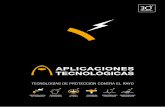 TECNOLOGÍAS DE PROTECCIÓN CONTRA EL RAYO · remota del estado del pararrayos. at3w.com 5 > radios de protecciÓn en metros (rp) dat controler ...