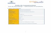 Redes de Comunicaciones - ETSI de Telecomunicación: ETSIT · Otros resultados de aprendizaje necesarios Señales y Sistemas Fundamentos de Programación Estadística 4. ... niveles