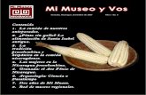 Mi Museo y Vos - granadacollection.org Mi MuseoNo3.pdf · preservación de los ... les, venado, pescado, garrobo y tortuga, con hierbas frescas, pastel ... es un examen de ácido